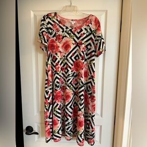 Lularoe Medium Jessie dress in EUC